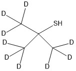 2-Methyl-2-propanethiol-[d9]